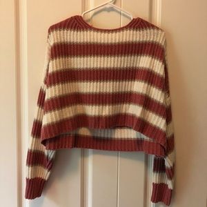 cropped sweater
